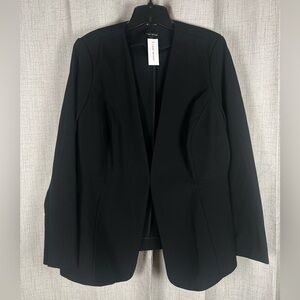 LANE BRYANT Black Blazer Jacket Size 16 Office Casual NWT